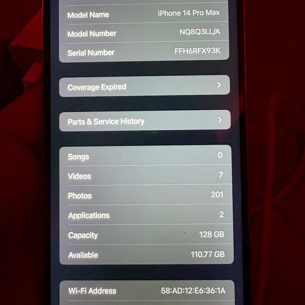 iPhone 14 Pro Max gold 128GB FULLY UNLOCKED